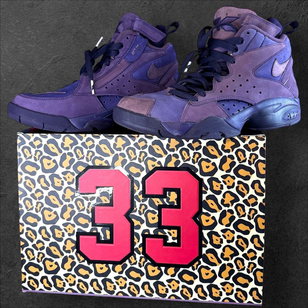 •RARE• Nike Kith x Air Maestro 2 Purple High Tops • Pre-owned